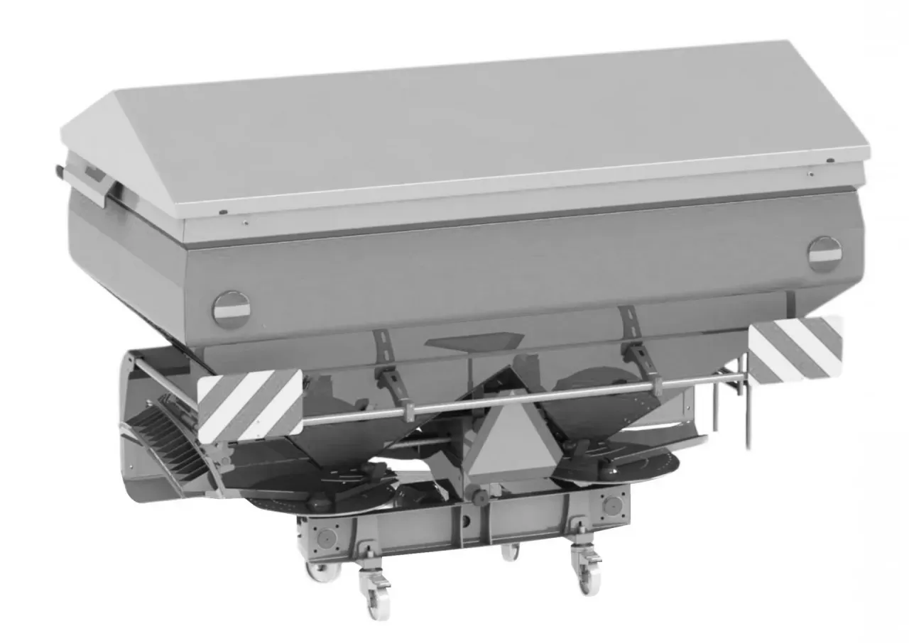 rozsiewacz nawozów z systemem GPS i ISOBUS