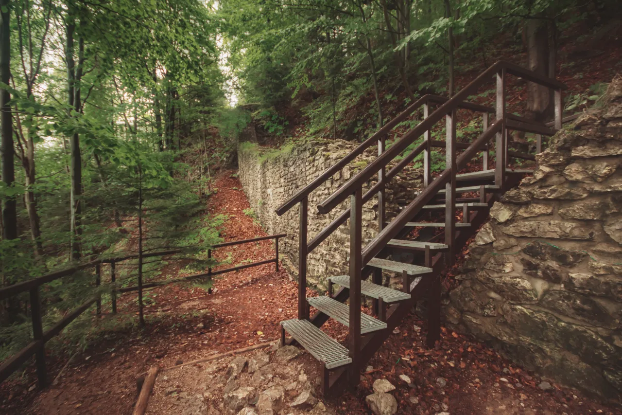 Zamek Pieniński ruiny