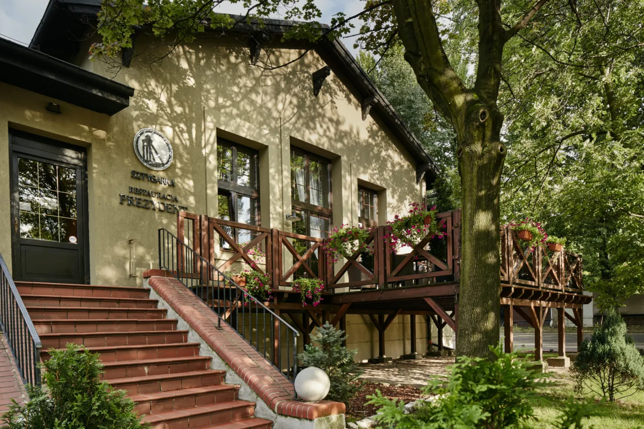 Kompleks Sztygarka Chorzów z lotu ptaka