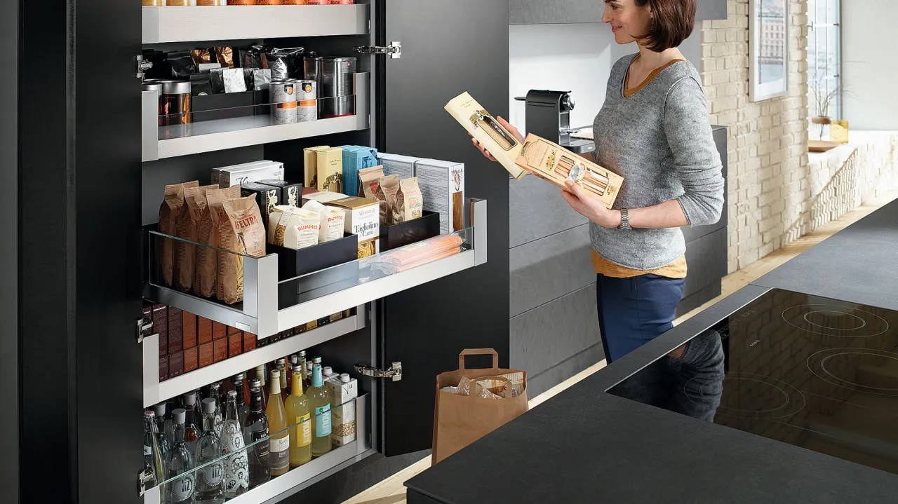 Schemat 5 stref w kuchni