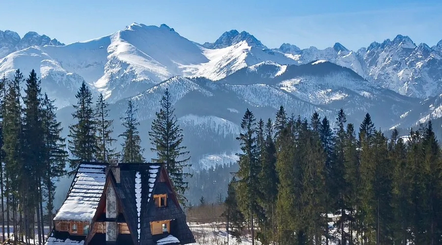 Zakopane panorama Tatr
