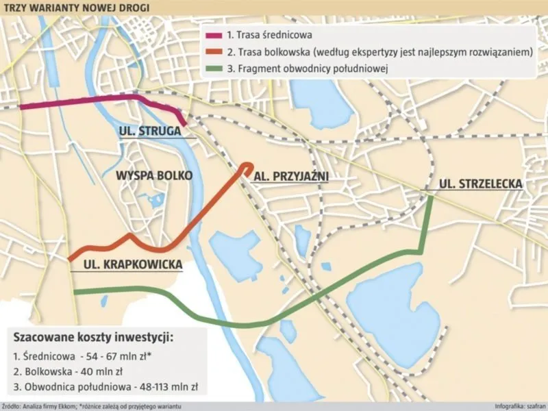 Wyspa Bolko Opole mapa dojazdu