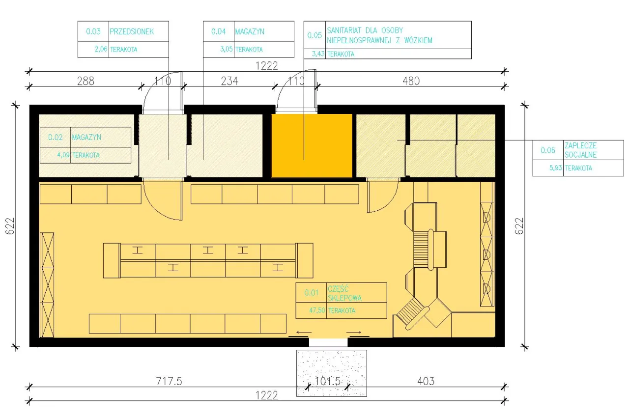 projekt stacji benzynowej schemat