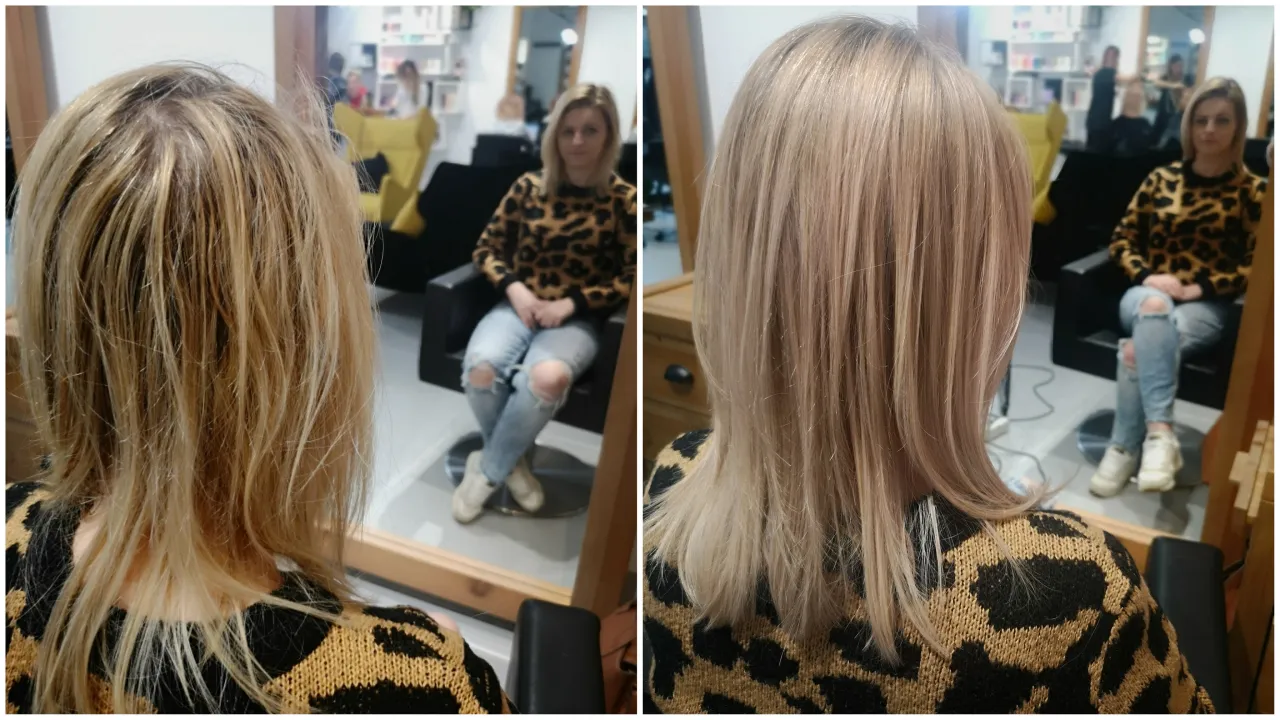 włosy zniszczone botoks