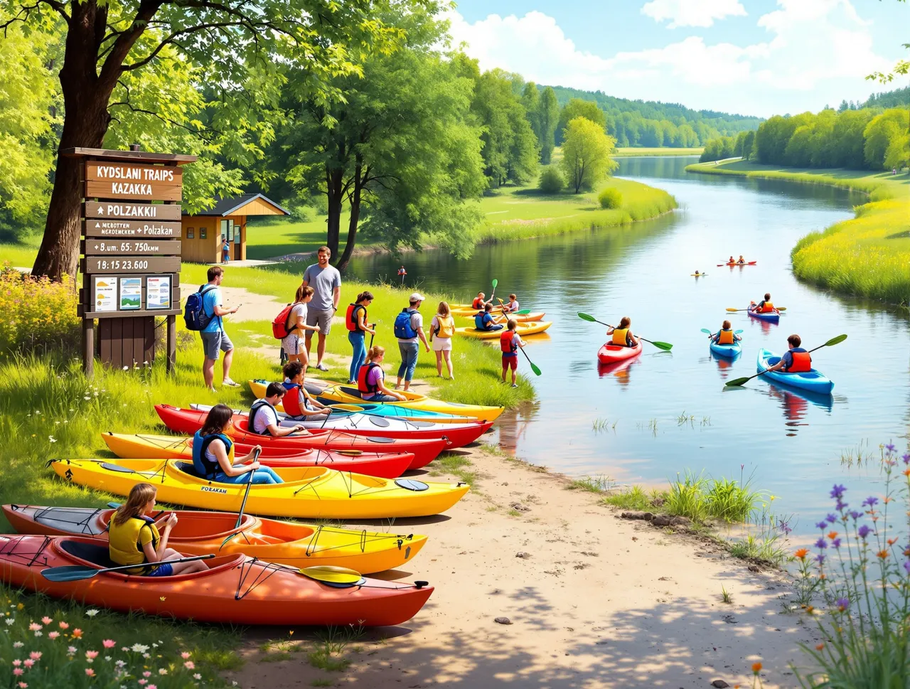 przykładowe koszty spływu kajakowego