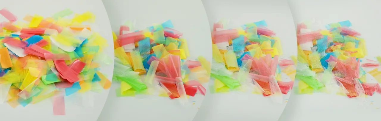 rodzaje konfetti wystrzałowe stołowe biodegradowalne