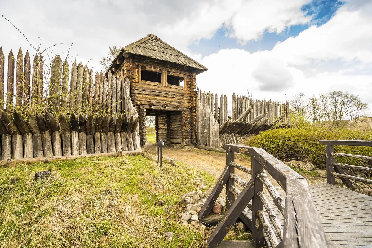 Rezerwat Archeologiczny Kalisz Zawodzie gr&oacute;d