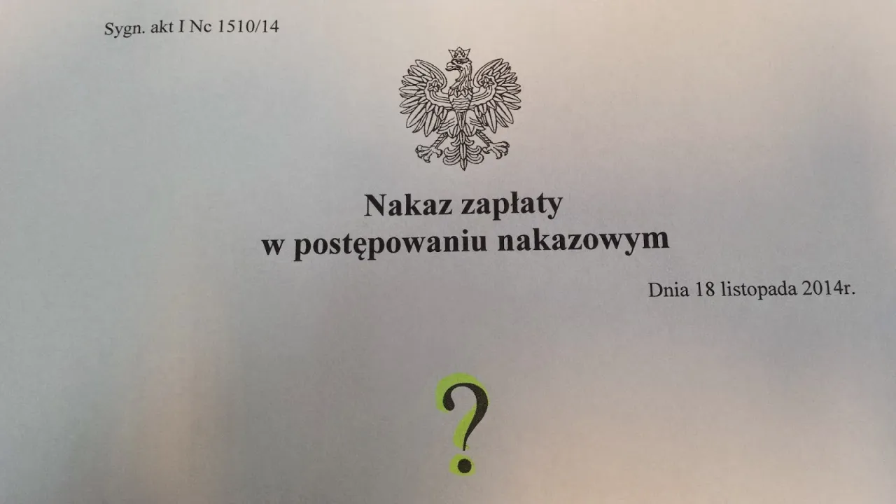 wyrok nakazowy wzór dokumentu sądowego