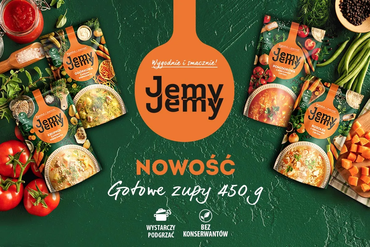 zupy Profi i JemyJemy opakowania