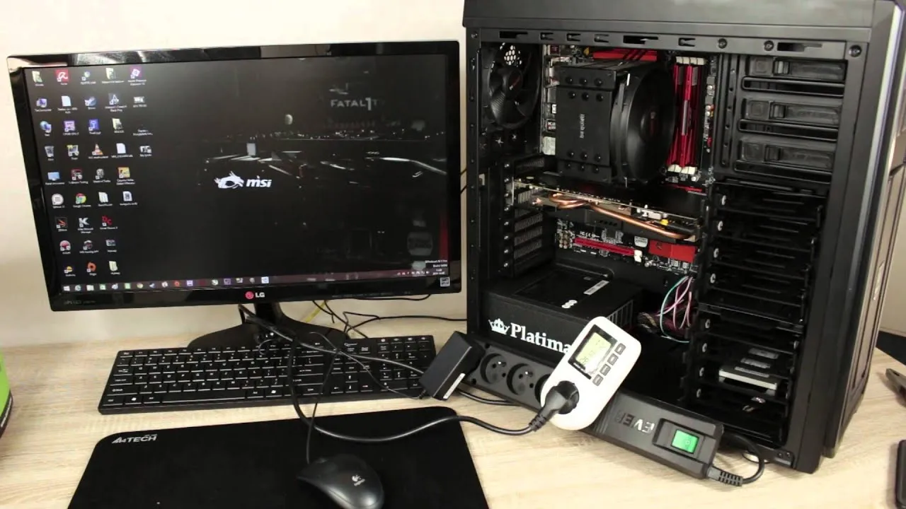 jak zmierzyć pobór prądu watomierz komputer