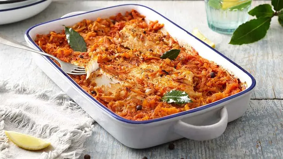 ryba po grecku pieczona