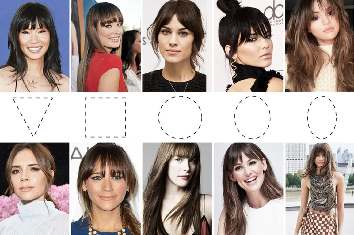 Grzywka do kształtu twarzy porady