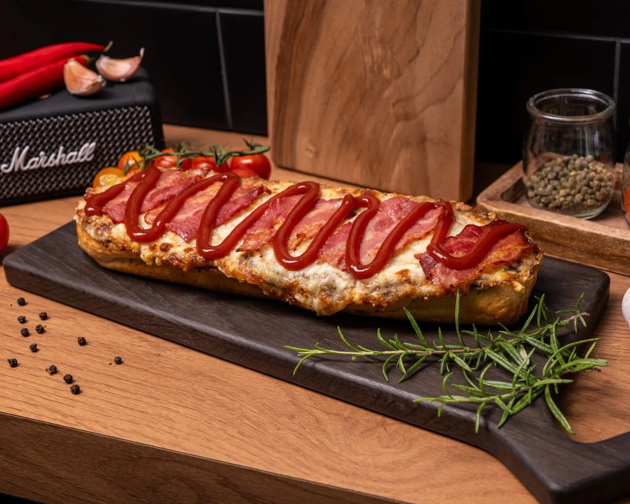 zapiekanka z boczkiem gotowa