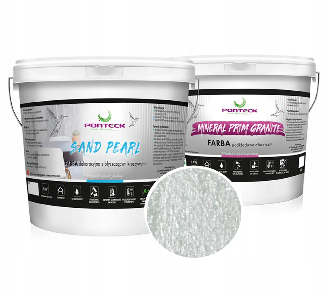 Narzędzia do malowania farbą strukturalną Sahara