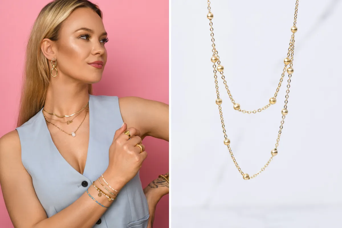 naszyjnik do dekoltu infografika