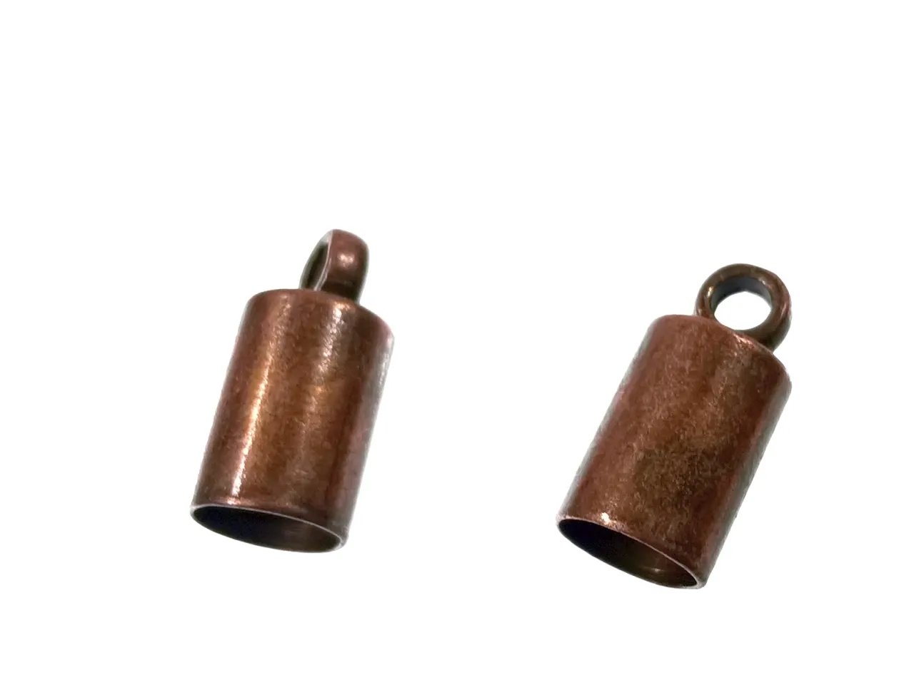 metalowe końcówki do wklejania bransoletki