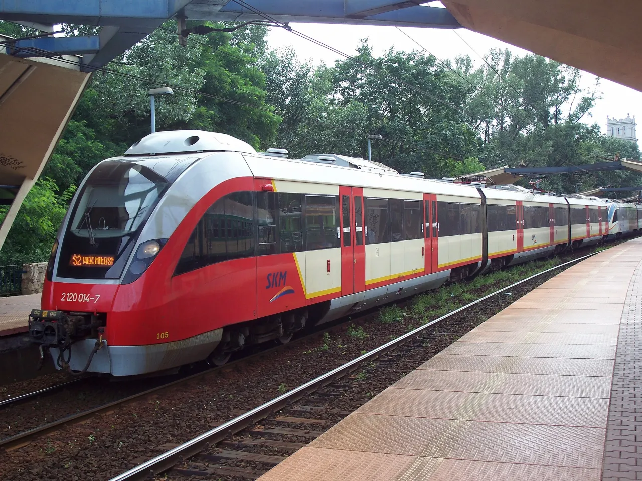 SKM S2 pociąg Warszawa