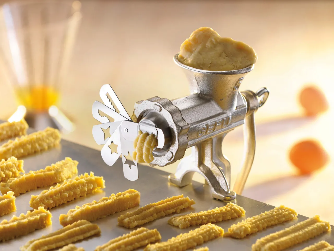 maszynka do mielenia mięsa z nakładką do ciastek