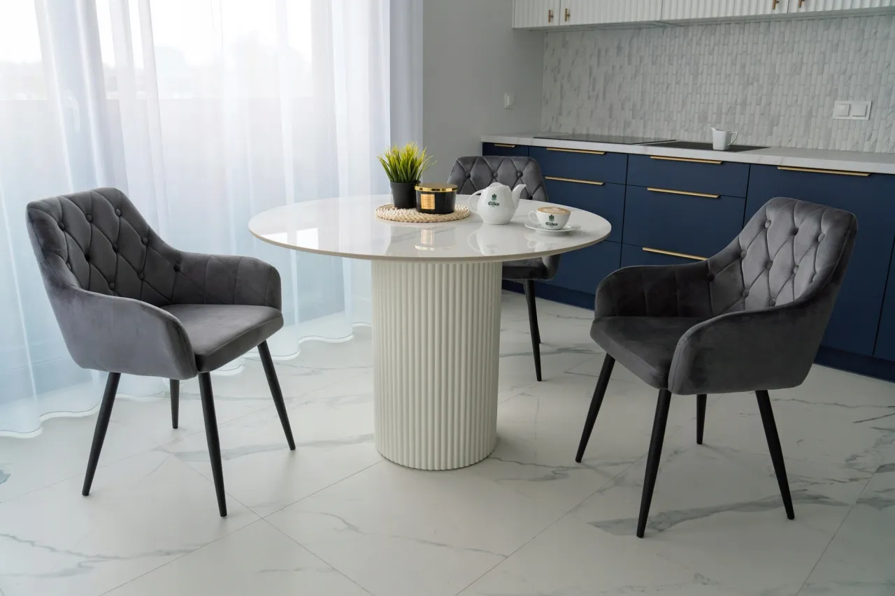 Krzesła do salonu glamour loft skandynawski