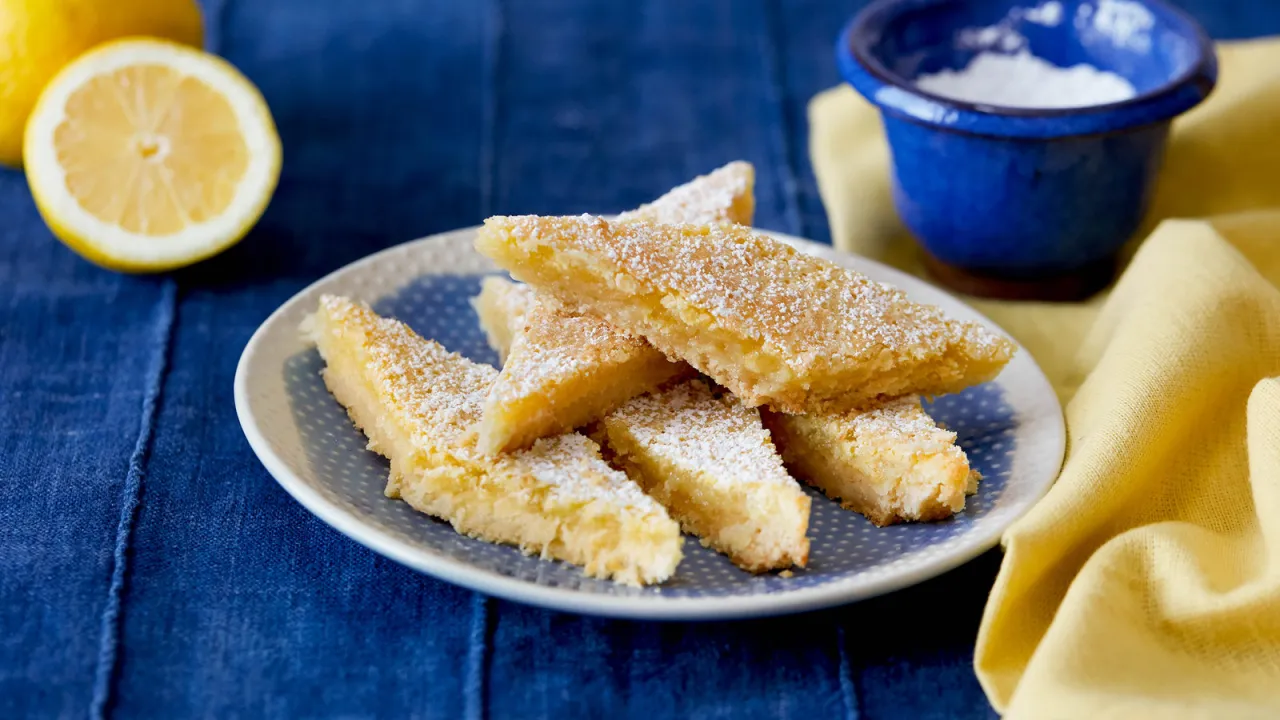 lemon bar tagliati perfetti