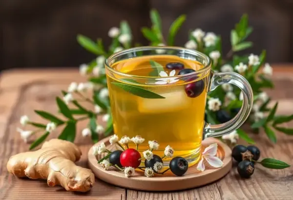 dodatki do herbaty z imbirem