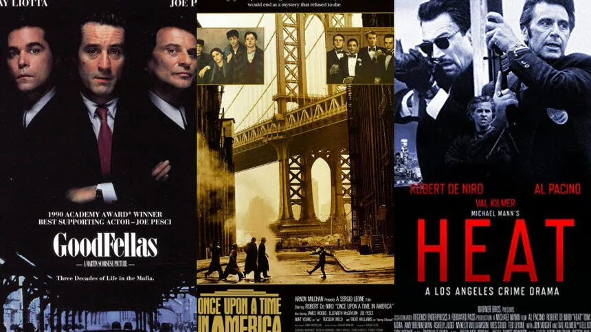 Najlepsze filmy o mafii plakaty
