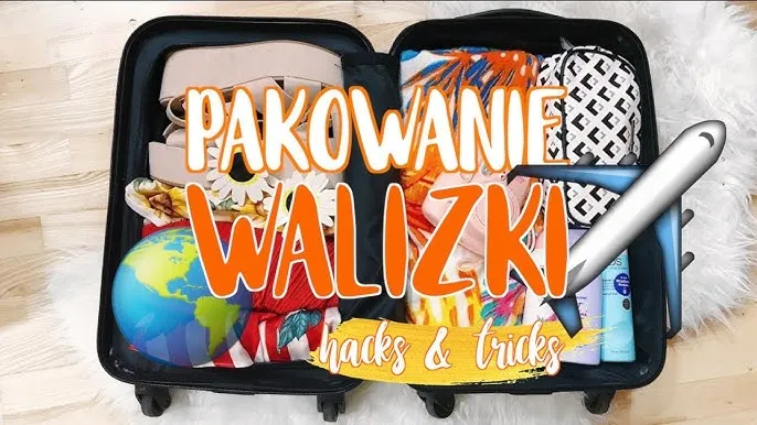 lifehacki pakowanie walizki, triki podróżne
