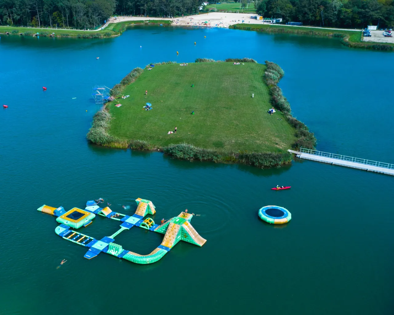 Kąpielisko Kopalnia Paniowice atrakcje dla dzieci