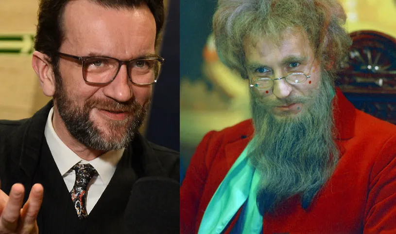 Pan Kleks strój Piotr Fronczewski Tomasz Kot porównanie