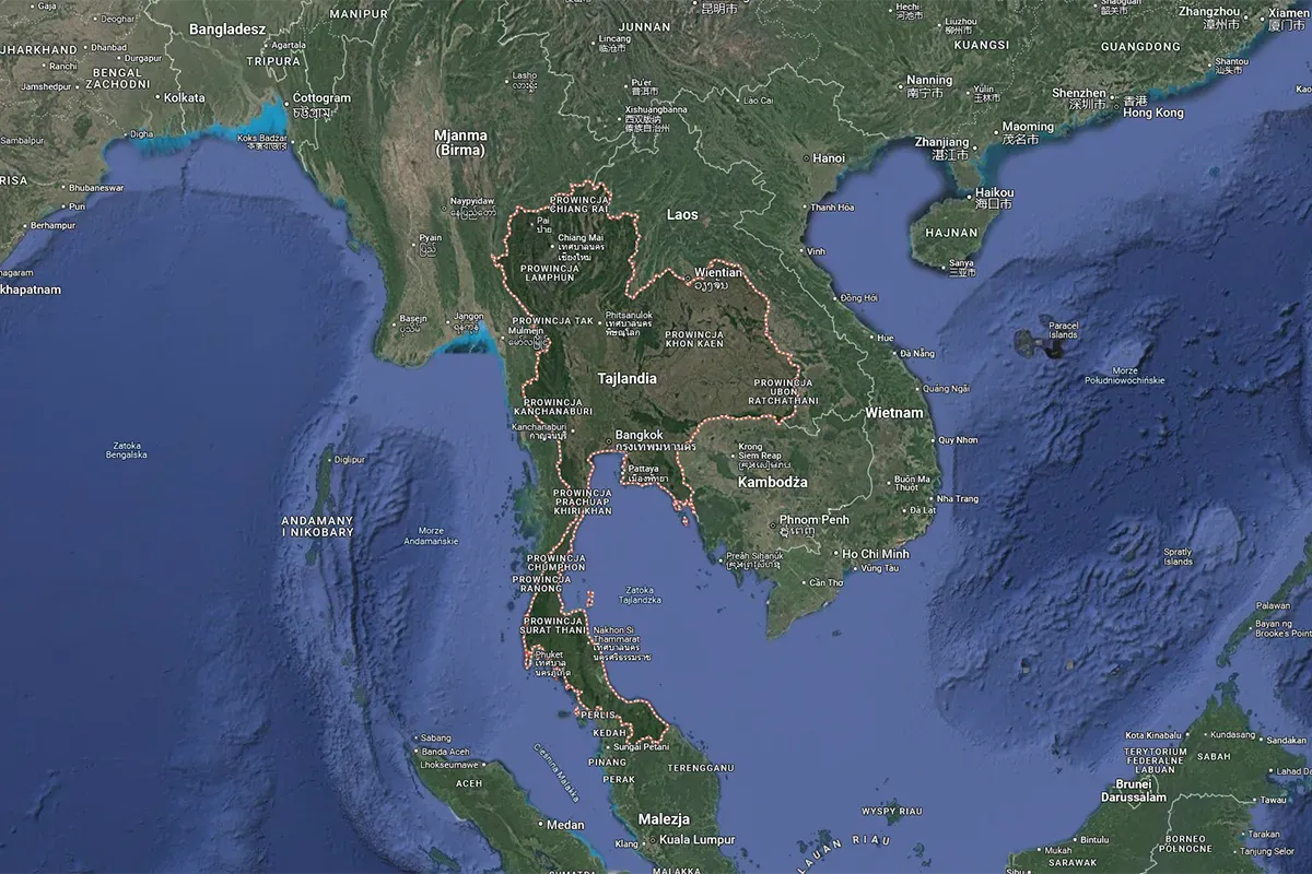 Zdjęcie Gdzie leży Tajlandia? Odkryj jej strategiczne położenie w Azji