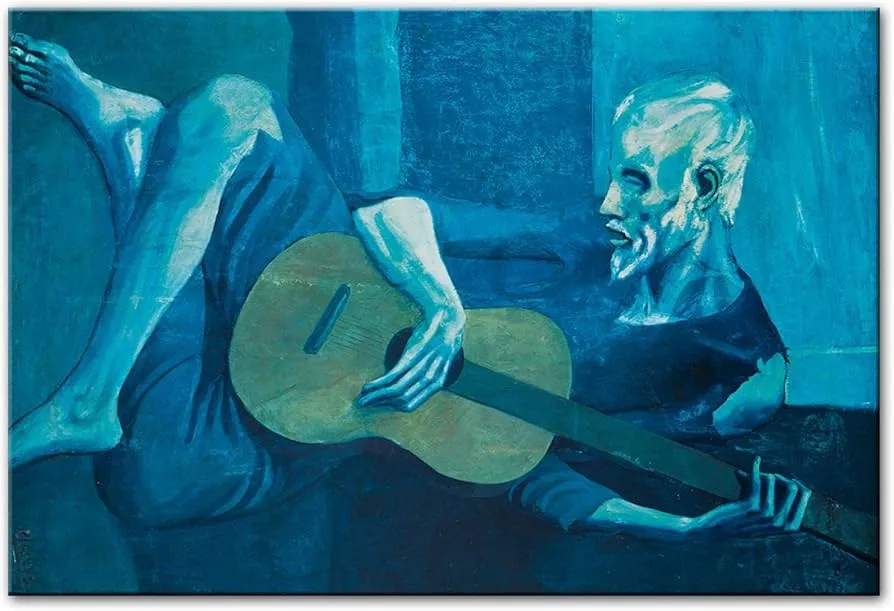 Pablo Picasso Der alte Gitarrenspieler