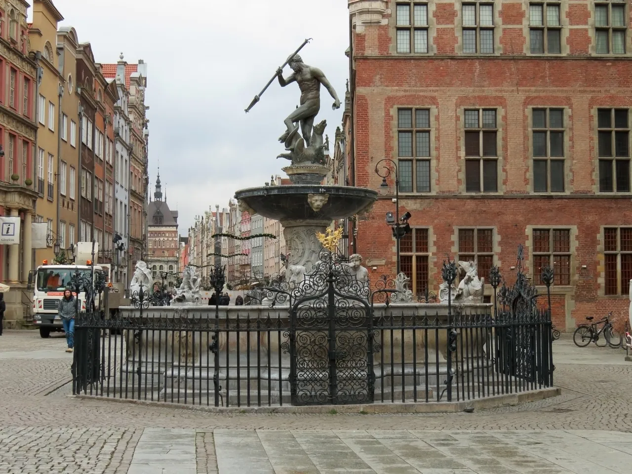 Gdańsk Długi Targ Fontanna Neptuna