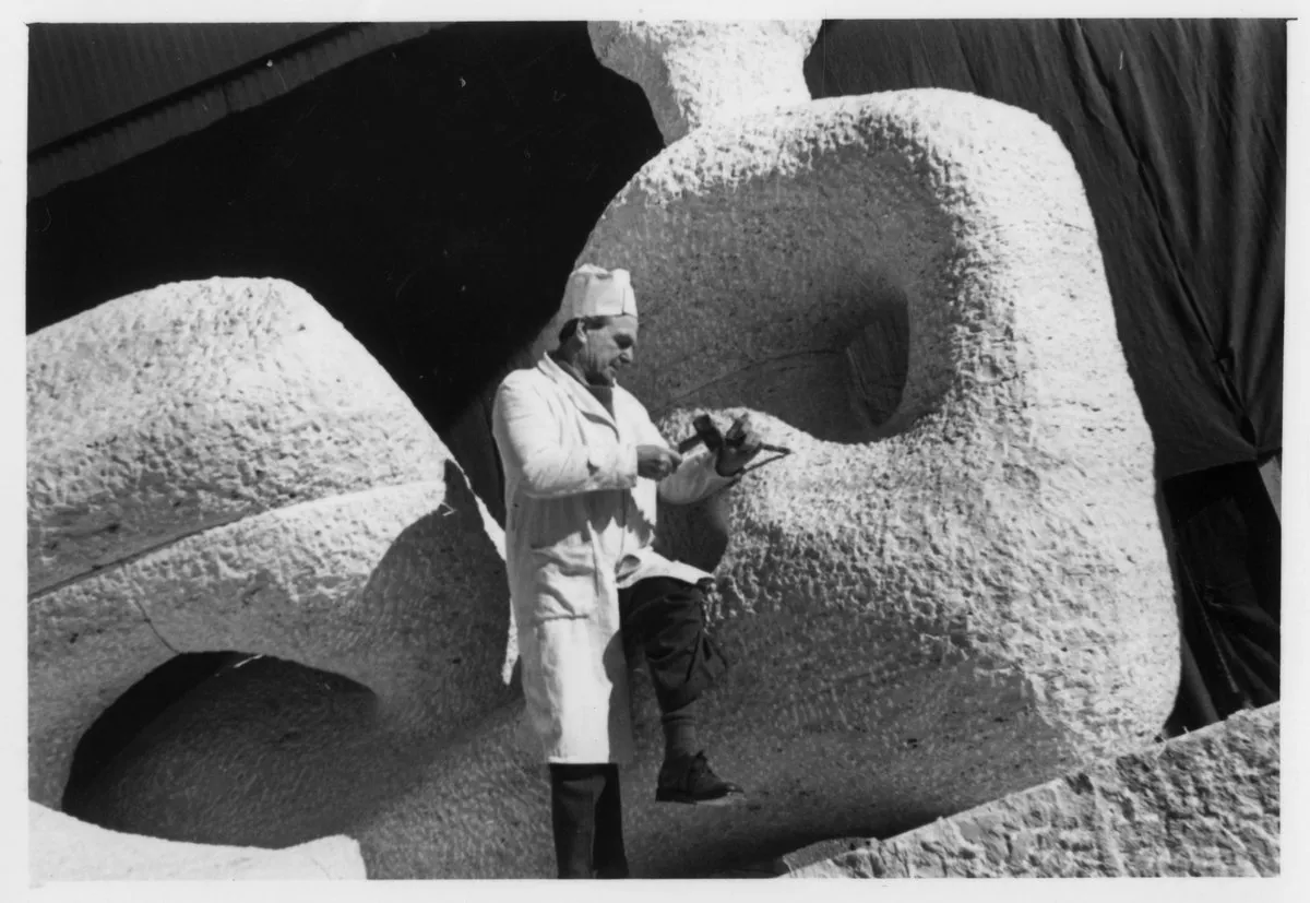 Henry Moore Reclining Figure UNESCO