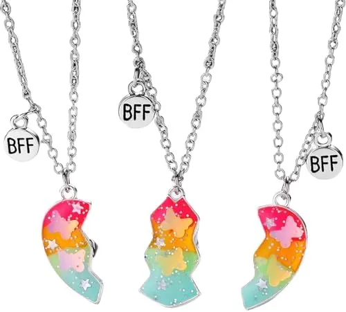 naszyjniki best friends różnorodne wzory