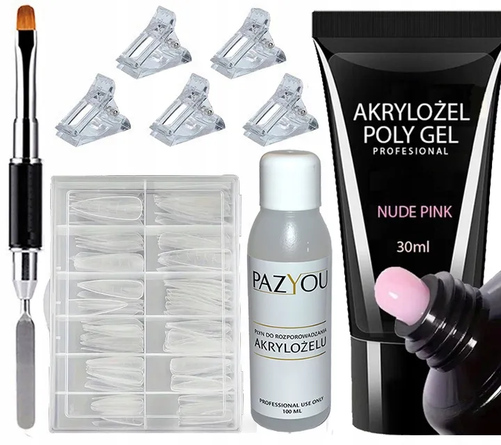 liquid bezzapachowy akrylożel zestaw