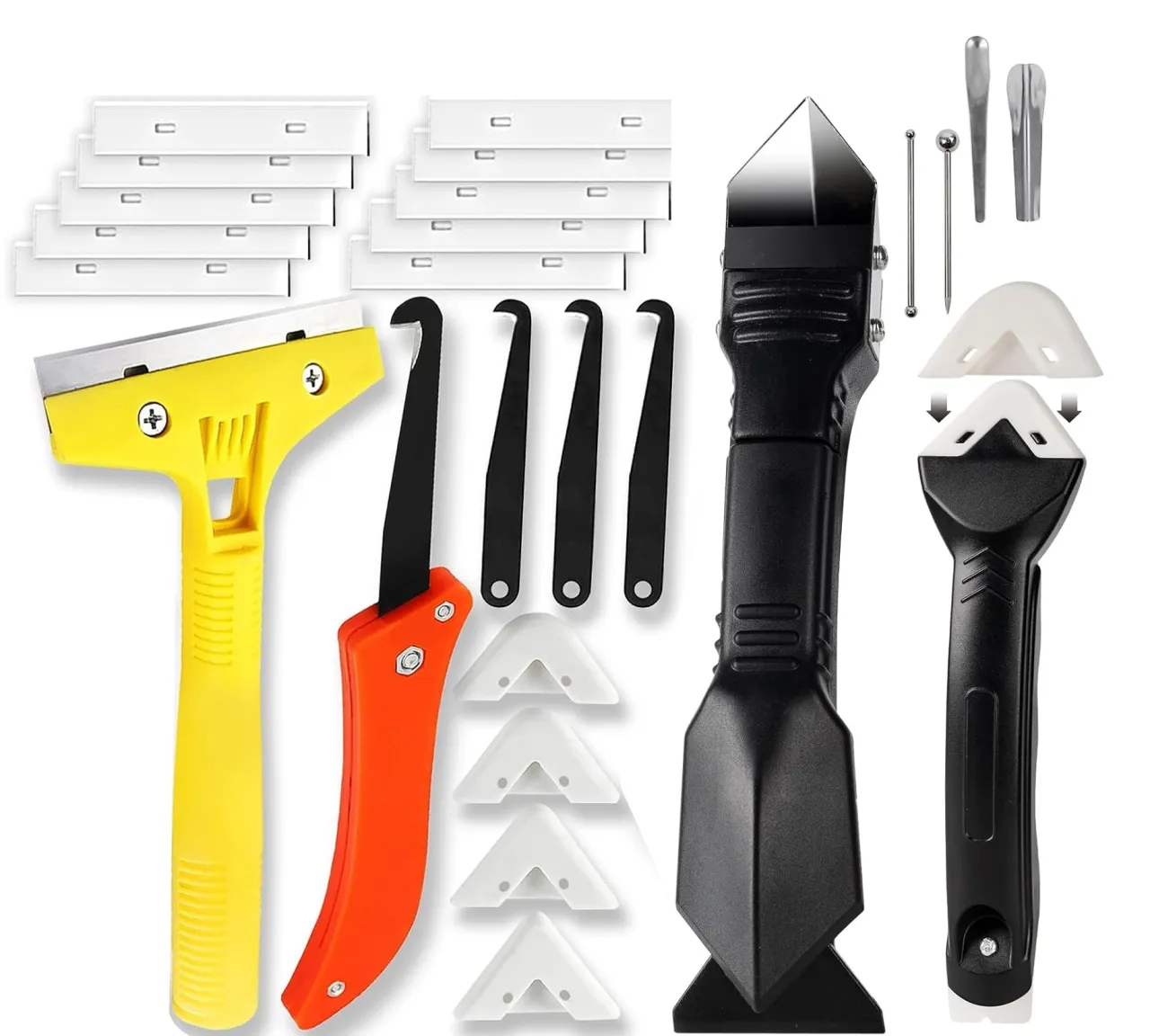 Narzędzia do usuwania silikonu i fug