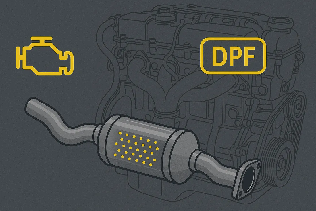 Zapchany filtr DPF lub uszkodzony wtryskiwacz diesel
