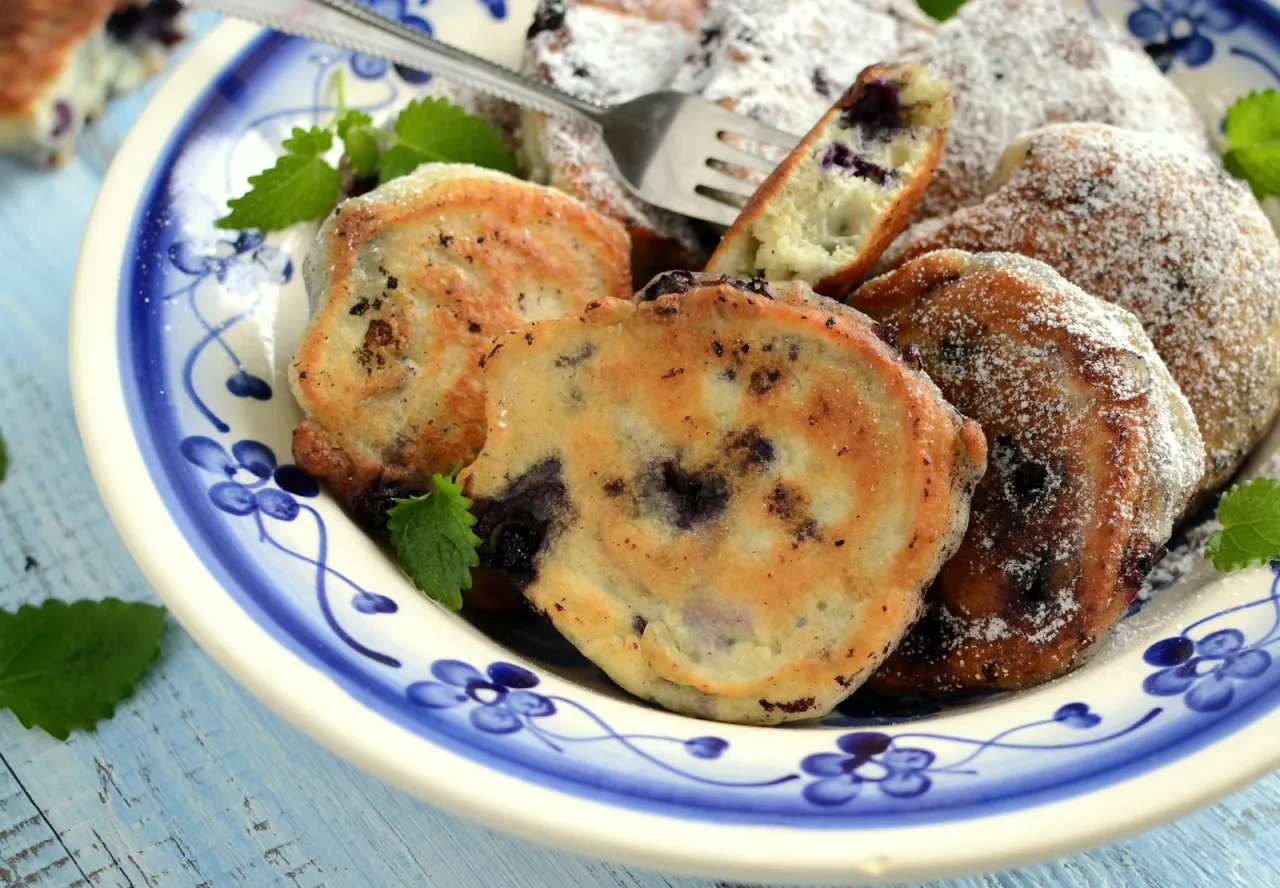 Racuchy z jagodami Bac&oacute;wka Rycerzowa