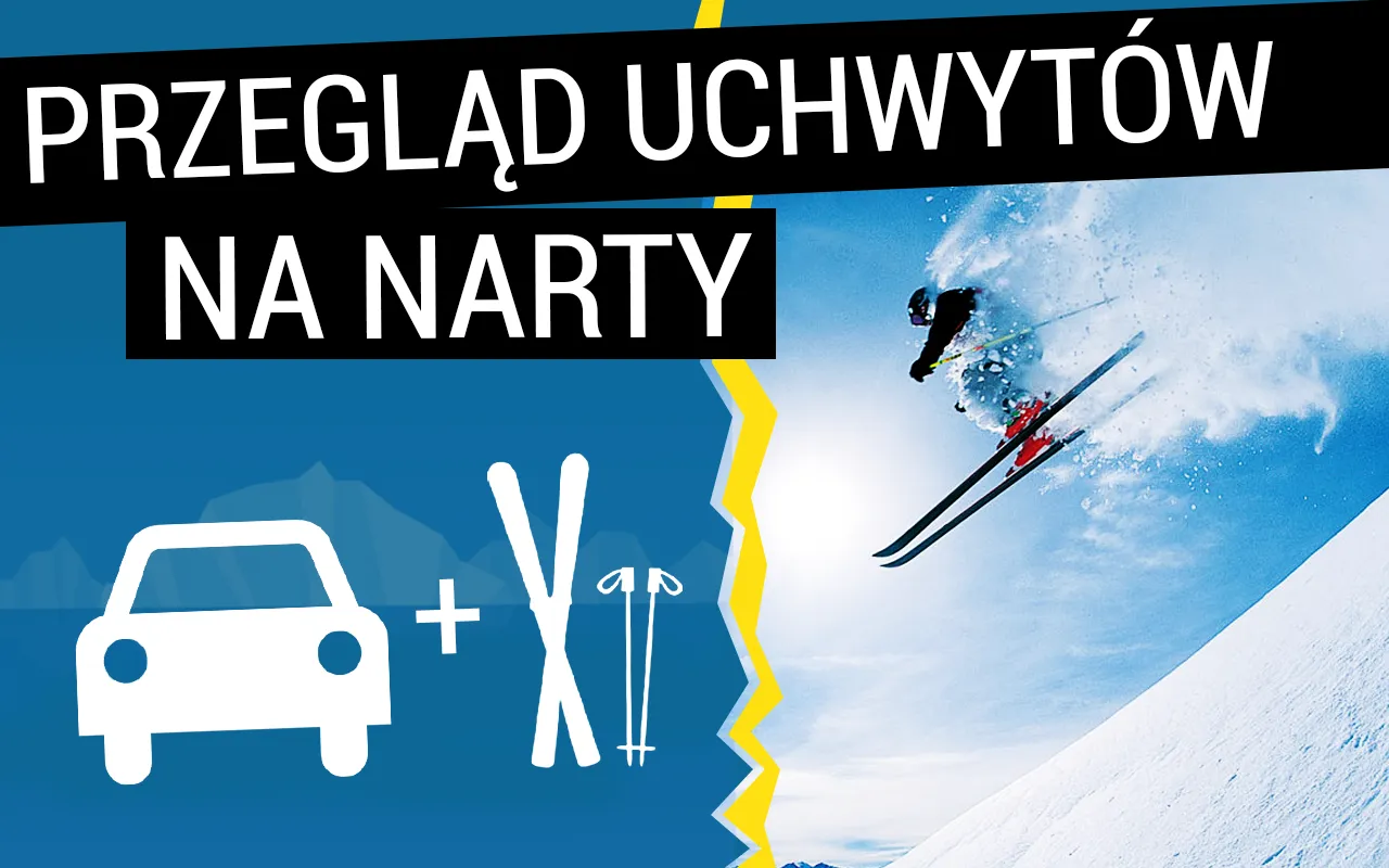 uchwyt na narty z atestem T&Uuml;V City Crash