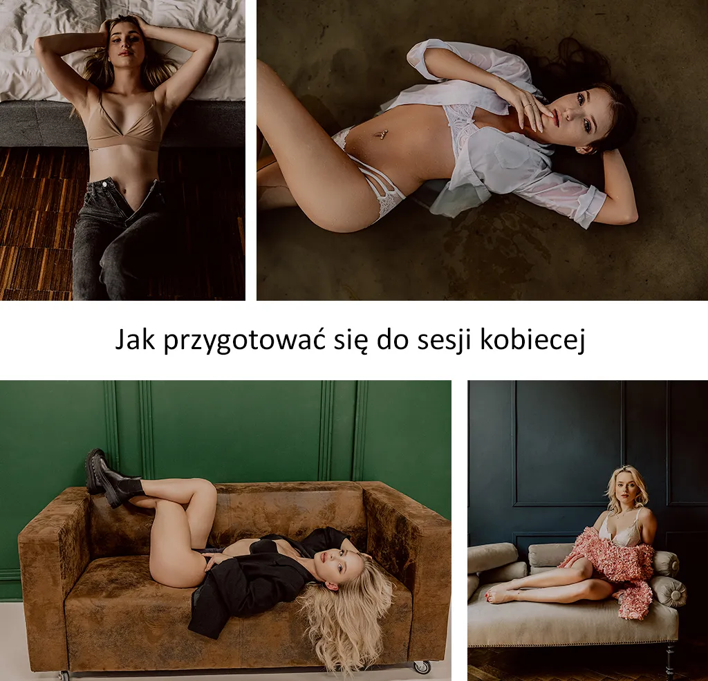 Zdjęcie Co ubrać na sesję kobiecą, aby wyglądać pięknie i pewnie?