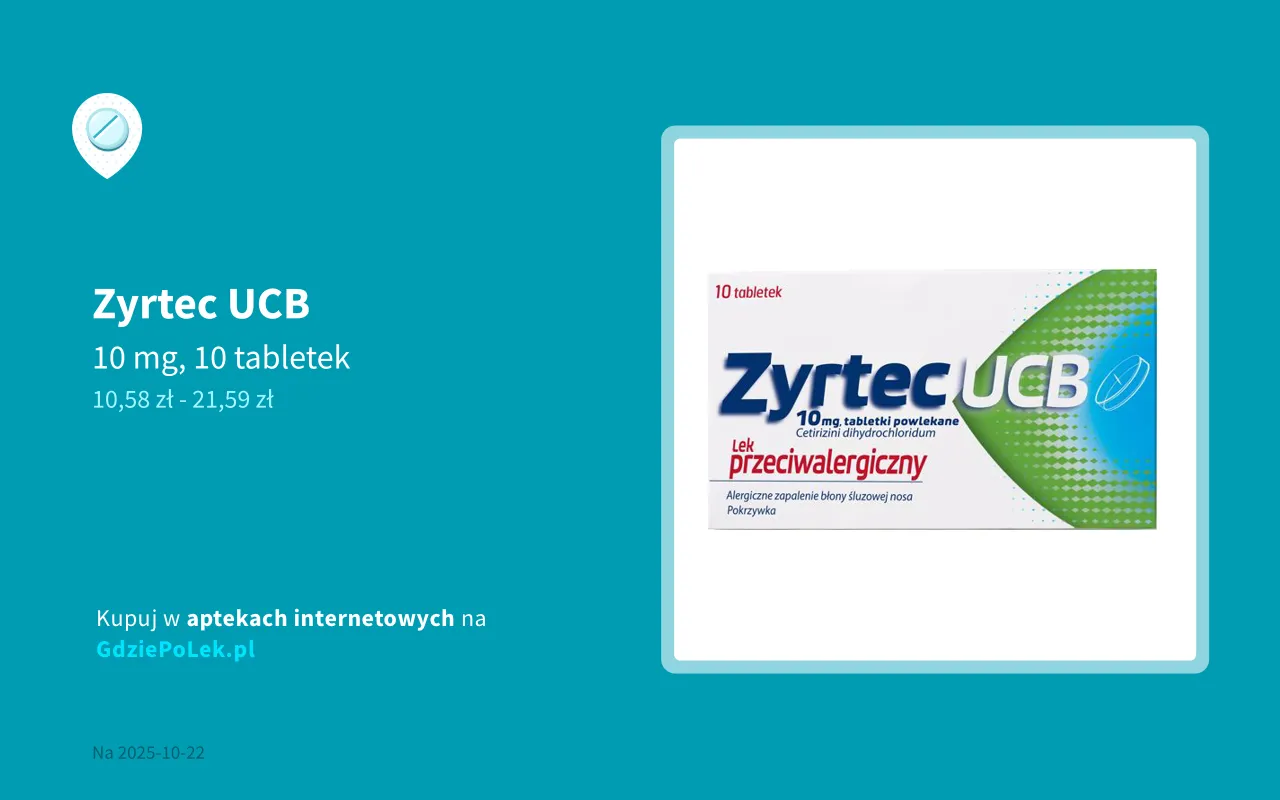 Zdjęcie Czy Zyrtec jest na receptę? Sprawdź, co musisz wiedzieć o dostępności