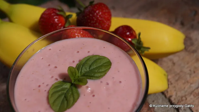 Zdjęcie Najlepsze przepisy na koktajl z truskawek i banana, które pokochasz