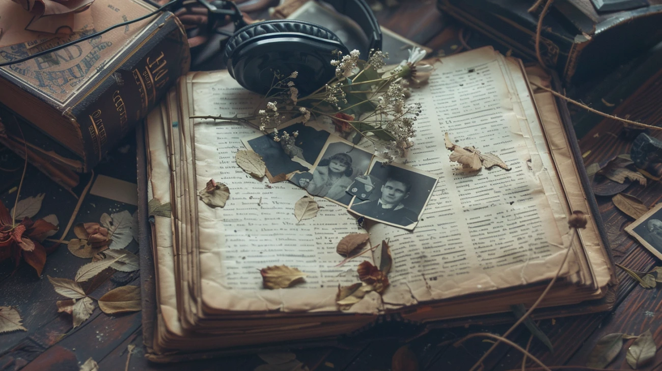 Zdjęcie Cytaty i wspomnienia ze zdjęciami i piosenkami: Powróć do przeszłości z nostalgią