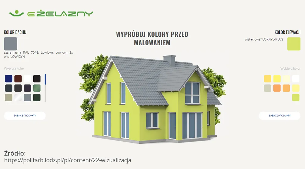 Zdjęcie Jaki kolor elewacji najlepiej pasuje do zielonego dachu? Sprawdź najlepsze propozycje