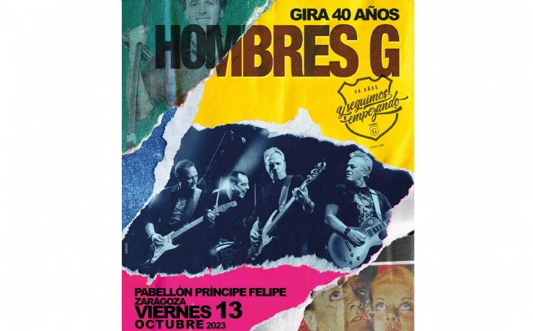Zdjęcie Conciertos de Hombres G en Zaragoza: Fechas y Entradas Disponibles