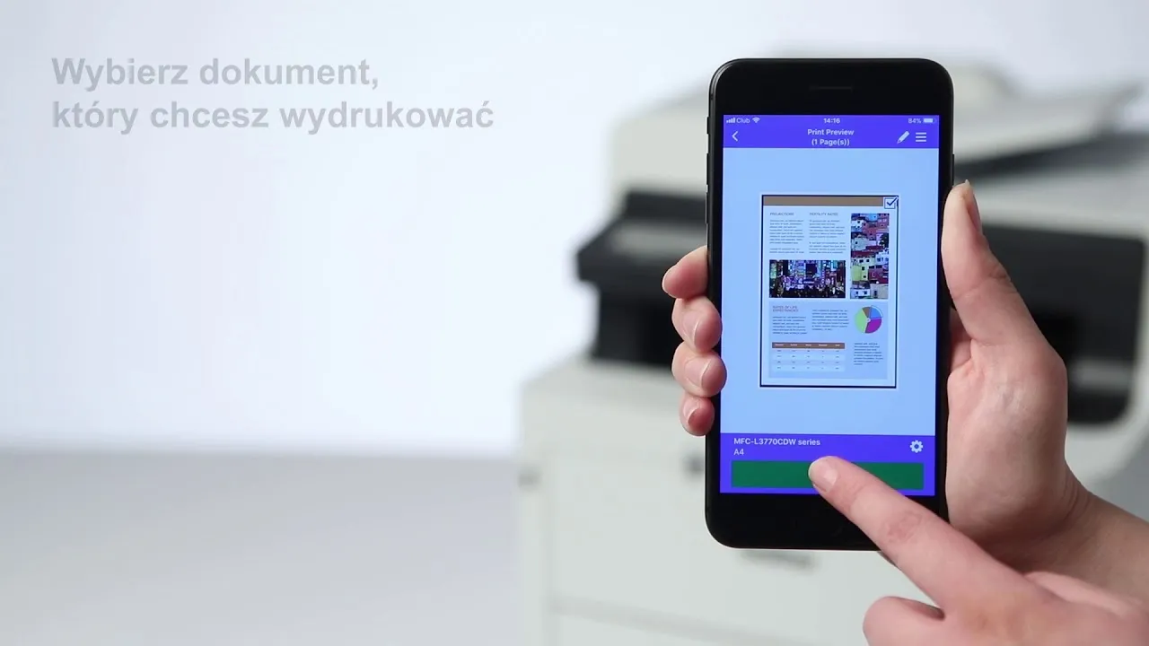Zdjęcie Jak drukować z telefonu na drukarce Brother bez zbędnych problemów