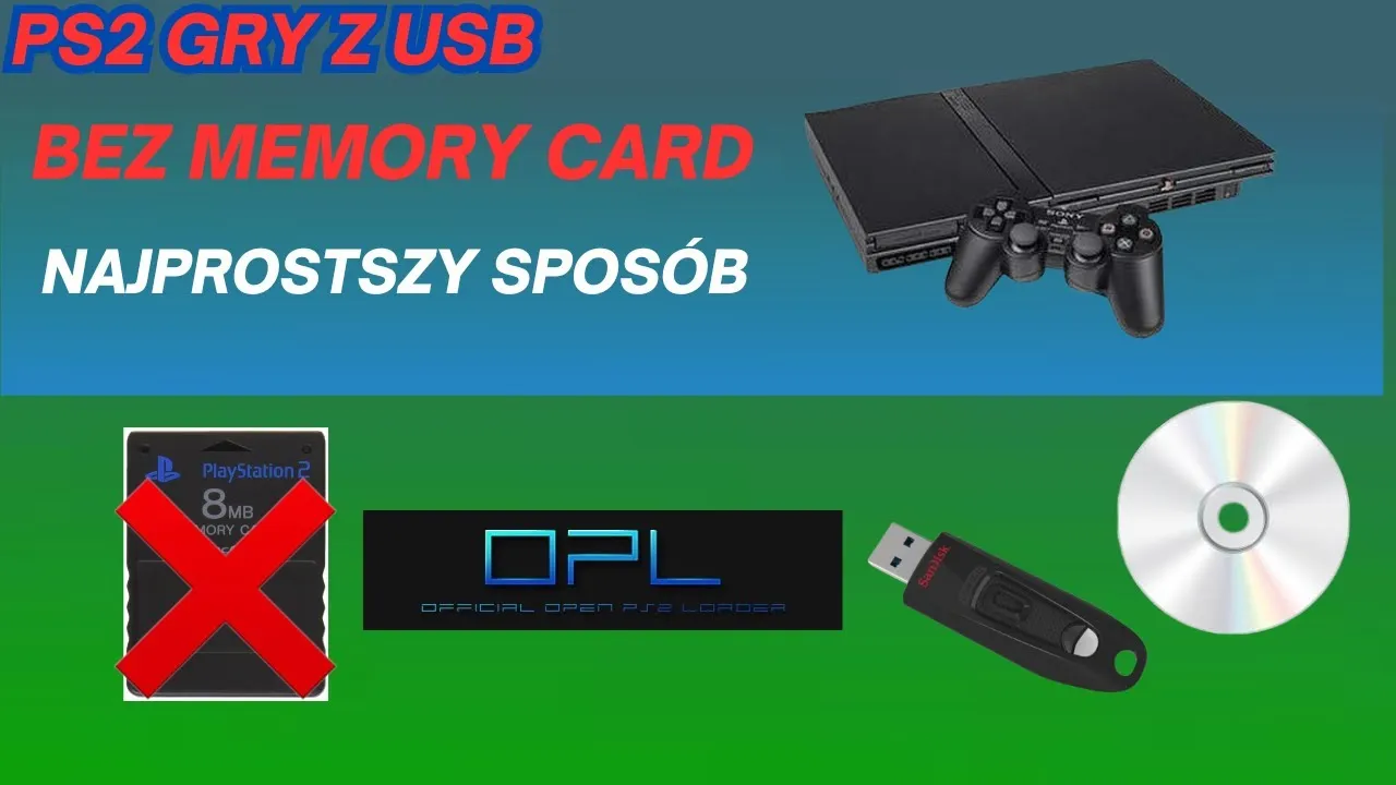 Zdjęcie Jak przerobić PS2 przez pendrive i grać bez płyt - krok po kroku