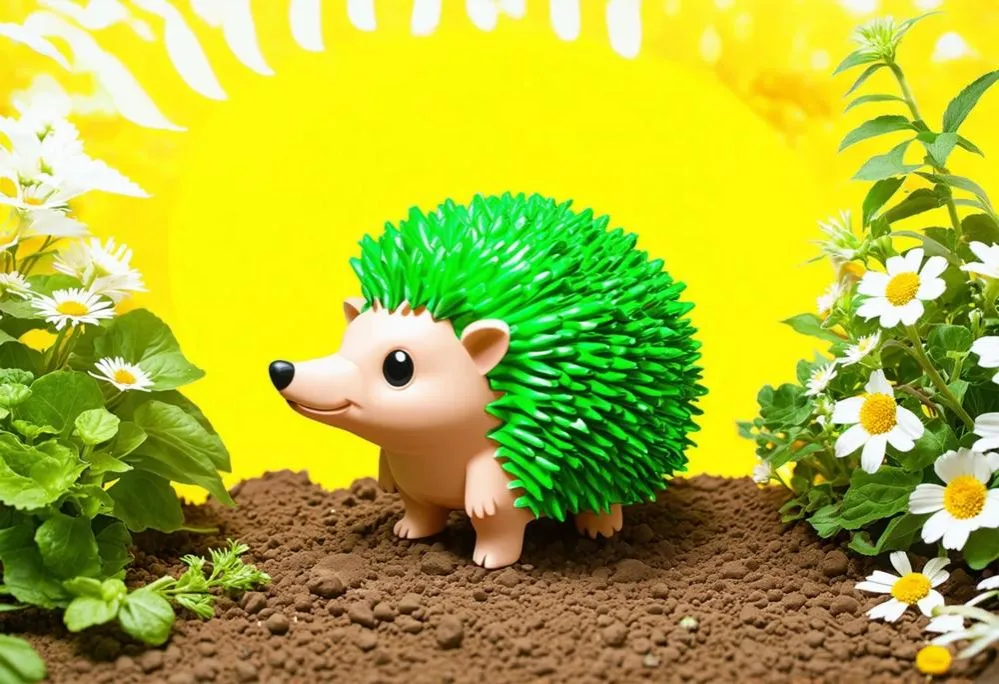 Zdjęcie Jeż z butelki PET: prosty przewodnik DIY krok po kroku