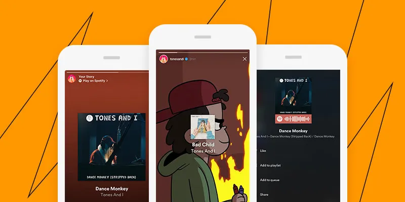 Zdjęcie Jak udostępnić Spotify na Instagramie i zwiększyć zaangażowanie