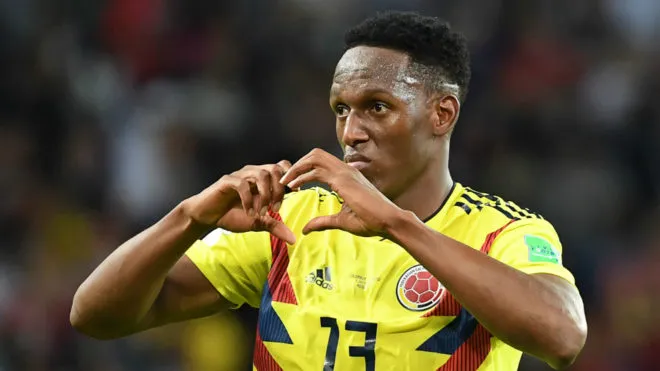 Zdjęcie Yerry Mina: Trzy gole, które wstrząsnęły Mundialem 2018